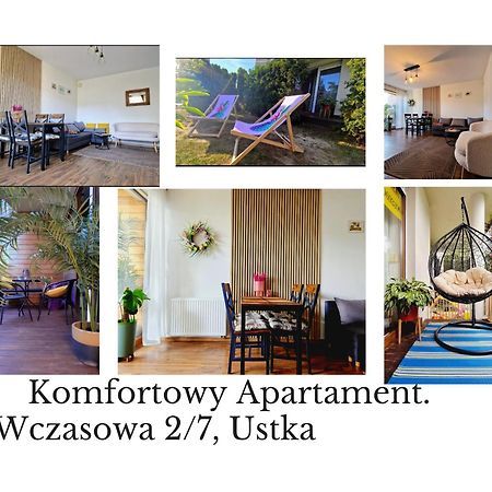 Komfortowy Apartament Dwupokojowy Z Tarasem I Garaz Ustka Exteriör bild